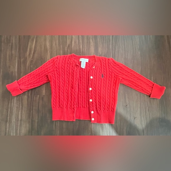 Polo Ralph Lauren Cable Knit Cardigan - Picture 1 of 4